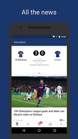 Screenshot 1: Barcelona Live — Goals & News for Barca FC Fans