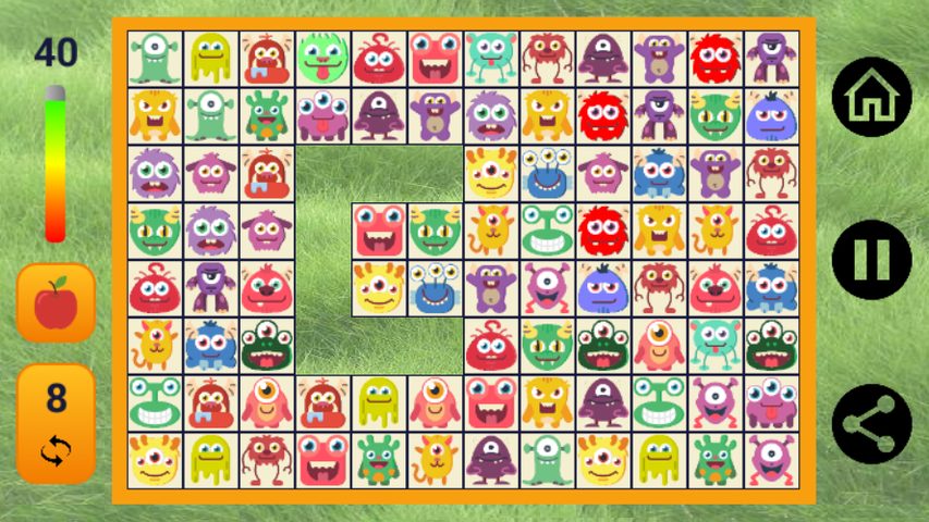 Screenshot 6: Connect: cute monsters & food