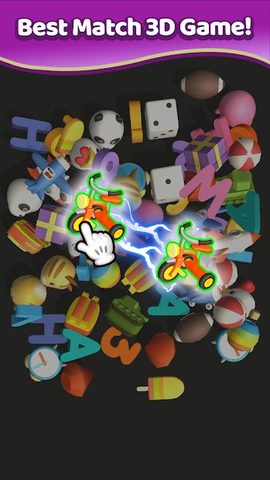 Screenshot 3: Pair Me 3D : Match 3D Game