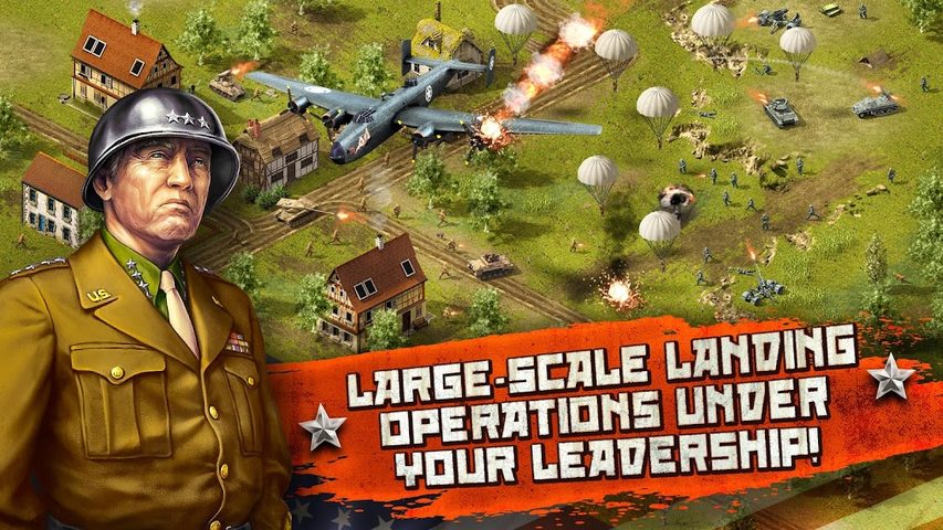Screenshot 2: Second World War: Western Front Strategy game