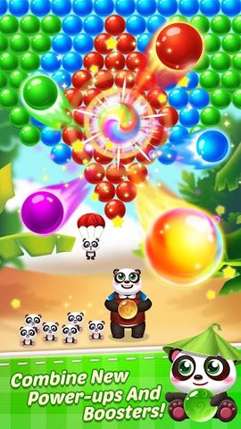 Screenshot 1: Bubble Shooter 3 Panda