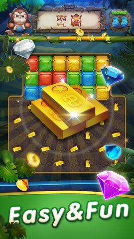 Screenshot 8: Jungle Blast - Jewels Crush