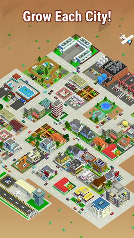 Screenshot 2: Bit City - Pocket Town Planner