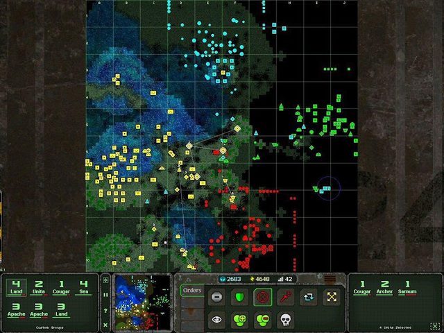 Screenshot 9: Land Air Sea Warfare RTS