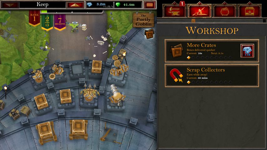 Screenshot 8: Castle Fusion Idle Clicker