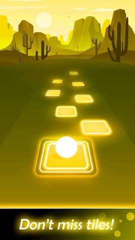 Screenshot 4: Tiles Hop: EDM Rush!