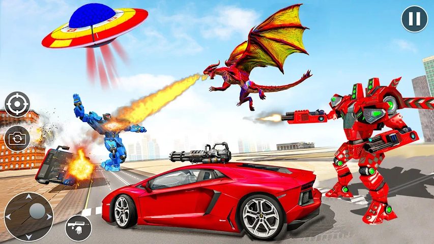 Screenshot 17: Dragon Robot Car Games 3d