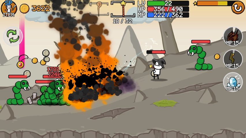 Screenshot 1: Stickman And Gun2