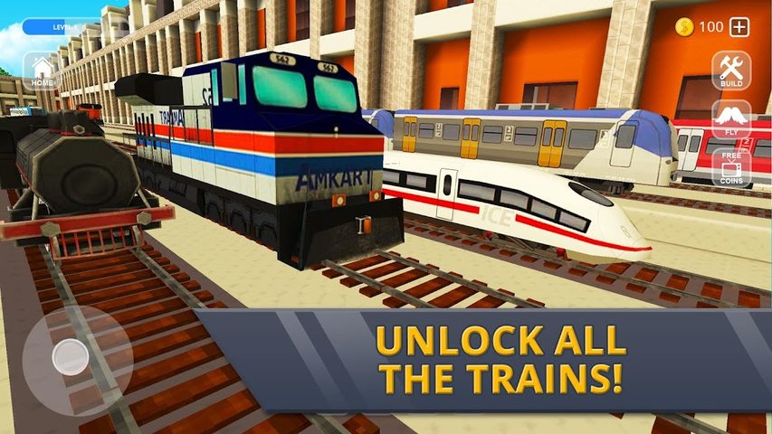 Screenshot 8: Railway Station Craft: Magic Tracks Game Training