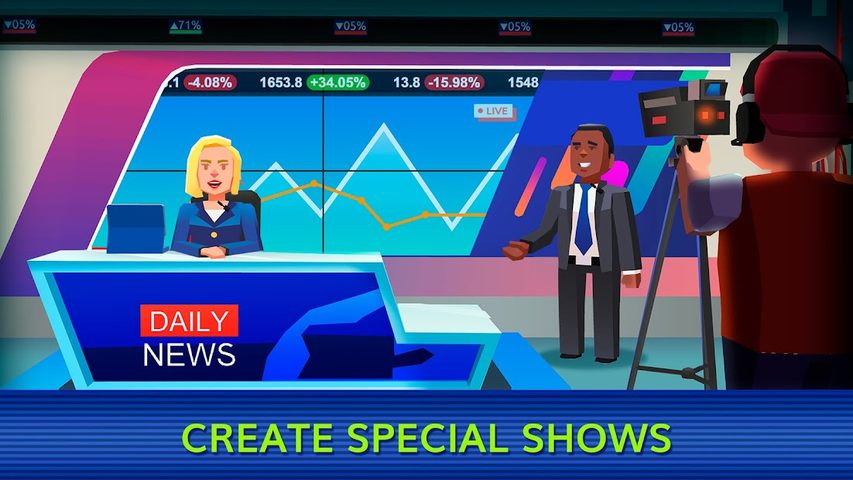 Screenshot 3: TV Empire Tycoon - Idle Game
