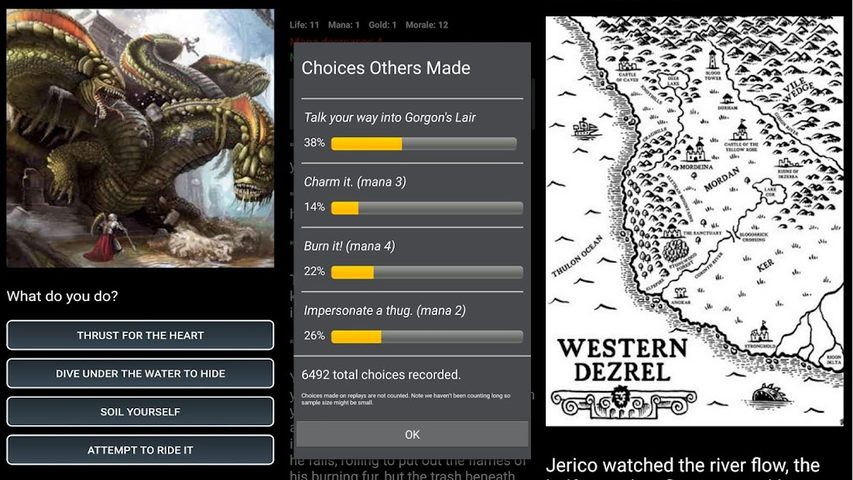 Screenshot 7: D&D Style RPG (Choices Game)