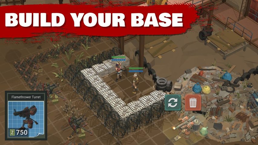 Screenshot 3: Overrun: Zombie Tower Defense Apocalypse Game