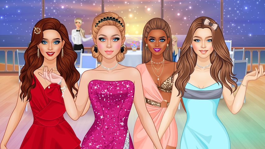 Screenshot 1: Fashionista Makeup & Dress Up