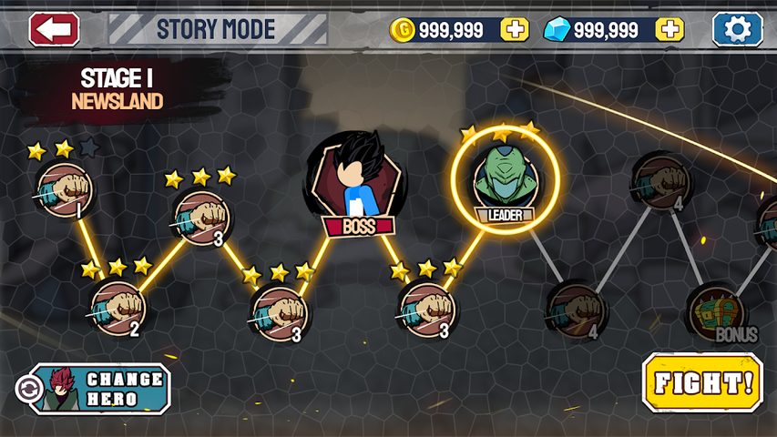 Screenshot 7: Stickman Warriors - Super Drag