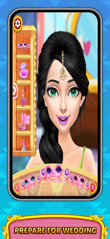Screenshot 5: Indian Bride Makeup & Dress up 4+