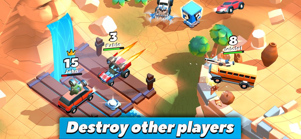 Screenshot 3: Crash of Cars 9+