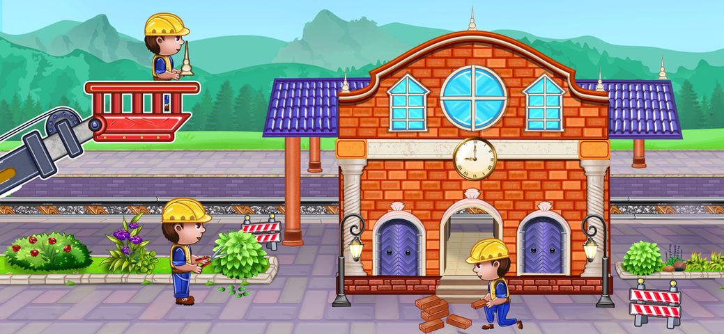 Screenshot 5: Train Games - Build a Railway 9+