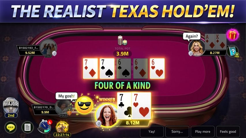 Screenshot 9: Poker Texas Holdem Face Online