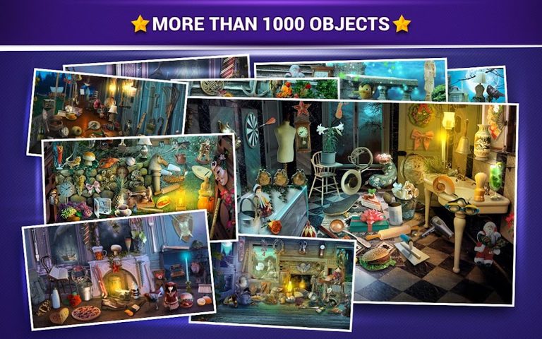 Screenshot 5: Hidden Objects Haunted House – Cursed Places