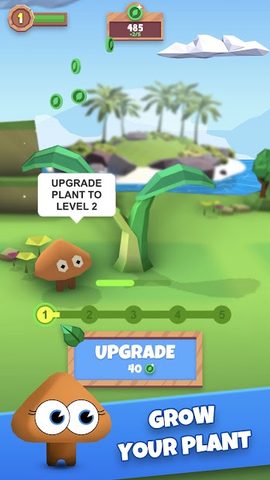 Screenshot 1: Idle Green Life: World of Plants