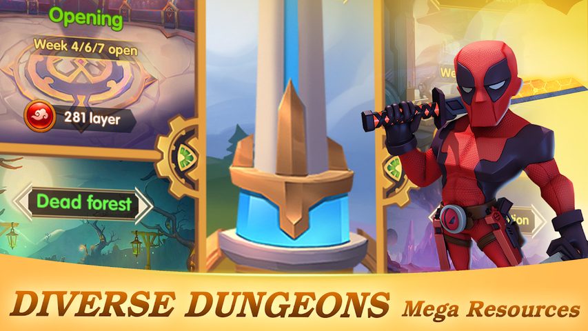 Screenshot 6: Superhero Wars: AFK Summoners - Legend Battle