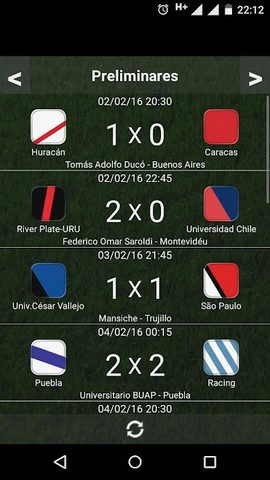 Screenshot 2: Tabla Liga Argentina