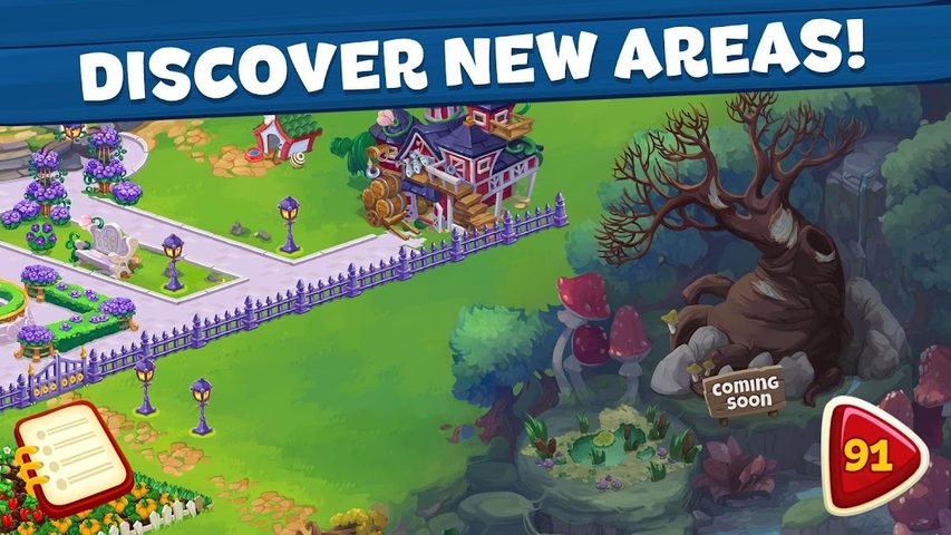 Screenshot 5: Wild Farm Match-3 Adventure