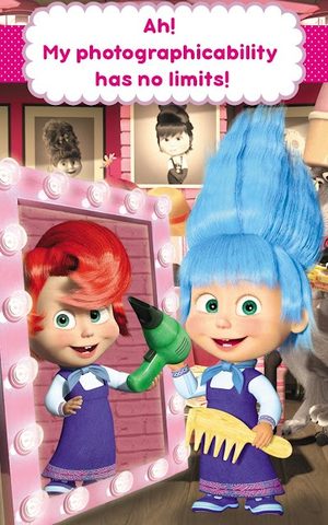 Screenshot 14: Masha and the Bear: Salon Game