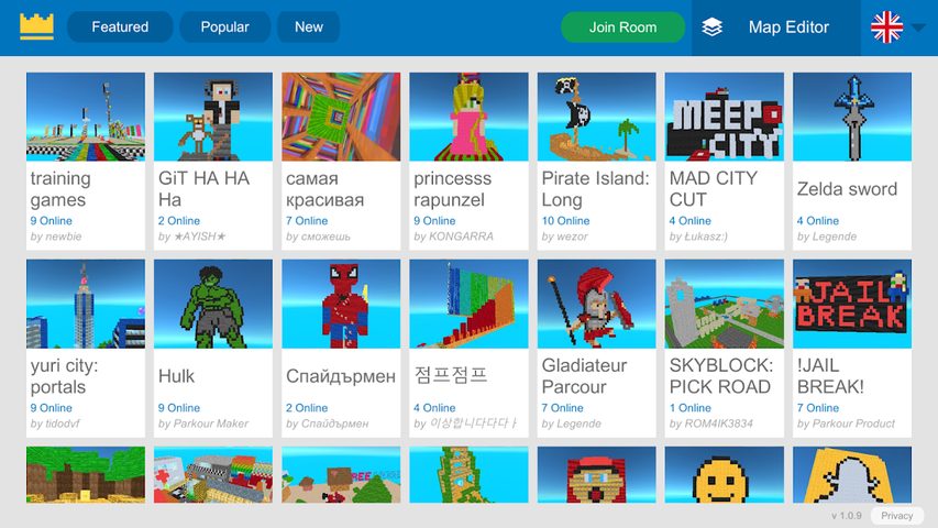 Screenshot 2: Parkour Craft: Online PvP Game