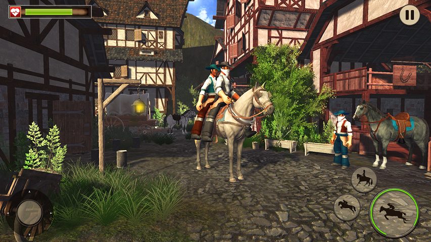 Screenshot 3: Horse Racing Taxi Driver Games