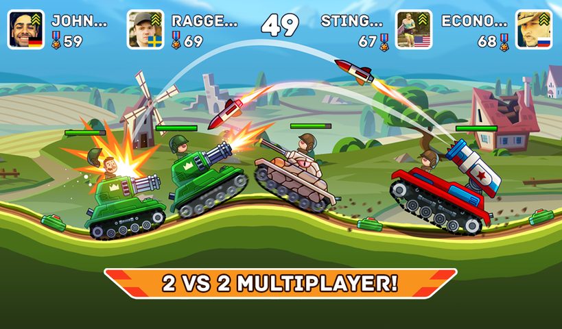 Screenshot 6: Hills of Steel