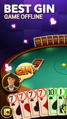 Screenshot 1: Gin Rummy -Gin Rummy Card Game