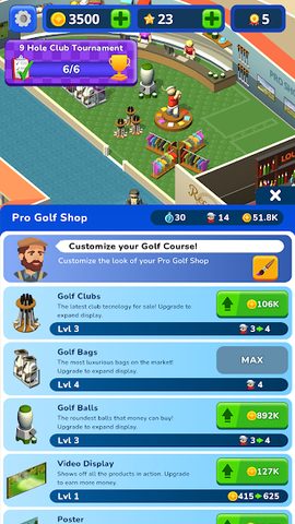 Screenshot 20: Idle Golf Club Manager Tycoon