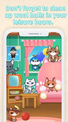 Screenshot 1: Cat House & Find Hidden Object