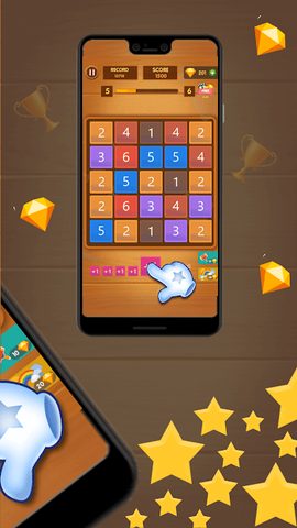 Screenshot 3: Merge Digits - Puzzle Game