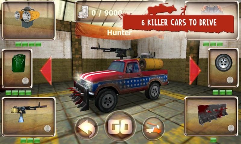 Screenshot 1: Zombie Derby