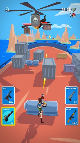 Screenshot 4: Agent Action - Spy Shooter