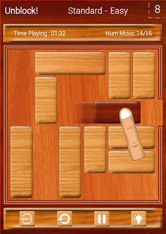 Screenshot 1: Unblock, slide puzzle