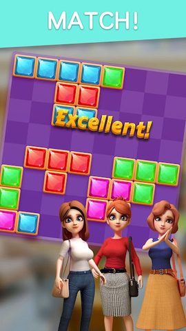Screenshot 3: Fashion Challenge - Block Puzzle