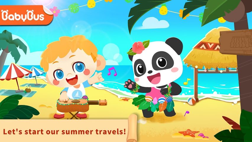 Screenshot 1: Little Panda's Summer Travels
