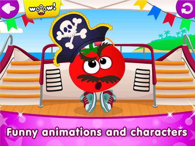 Screenshot 24: Funny Food DRESS UP games for toddlers and kids!😎