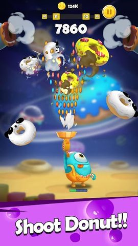 Screenshot 1: Donut Hunter: Shooting Master