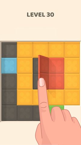 Screenshot 4: Folding Blocks