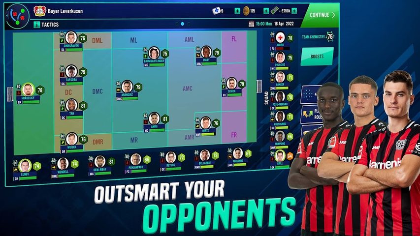 Screenshot 3: Soccer Manager 2022 - Football