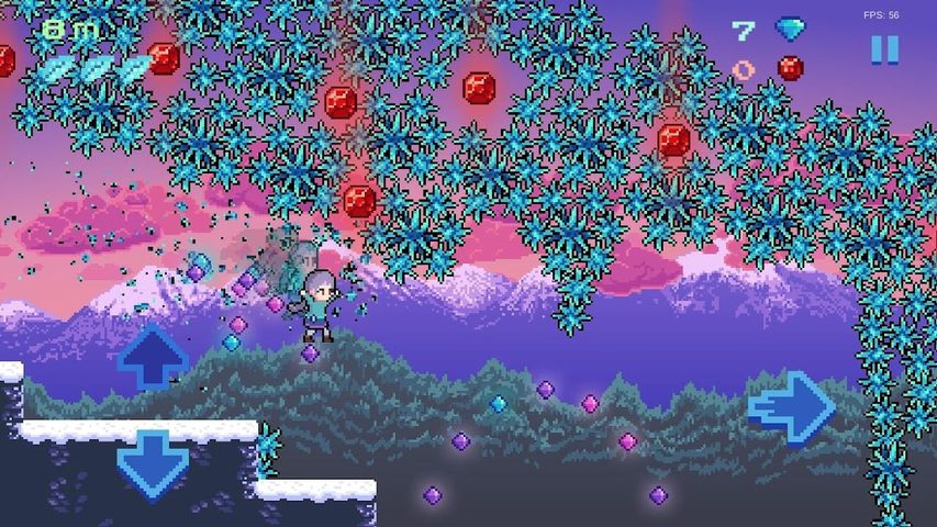 Screenshot 2: Crystalized - Endless Pixel Ru