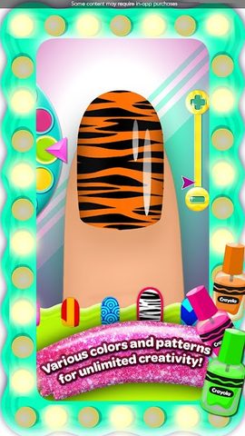 Screenshot 4: Crayola Nail Party: Nail Salon