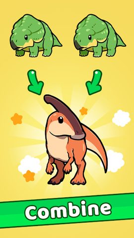 Screenshot 1: Merge Dinosaurs