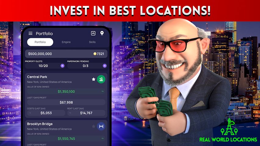 Screenshot 2: LANDLORD Idle Tycoon Business
