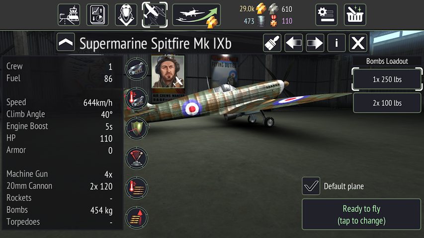 Screenshot 8: Warplanes: WW2 Dogfight