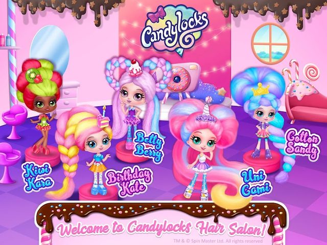 Screenshot 10: Candylocks Hair Salon - Style Cotton Candy Hair